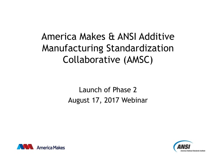 america makes ansi additive manufacturing