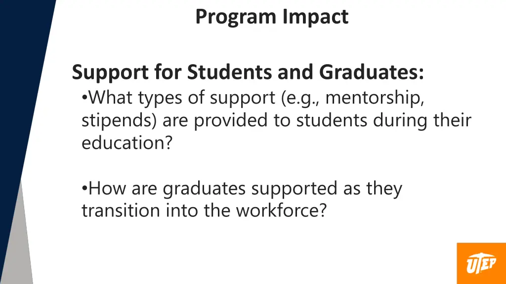 program impact