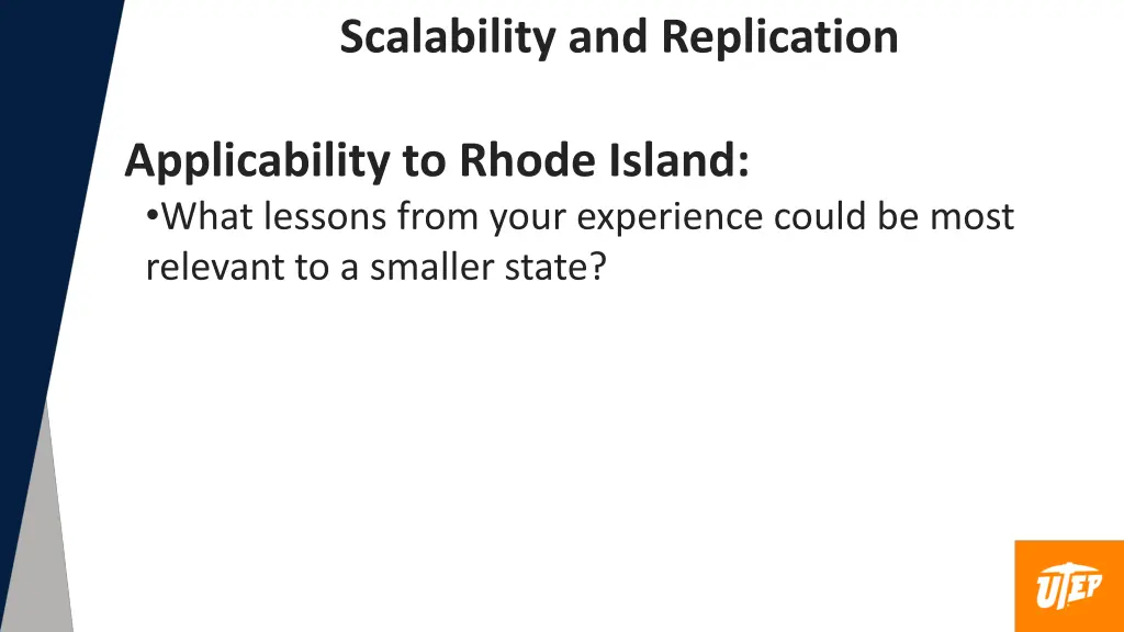 scalability and replication
