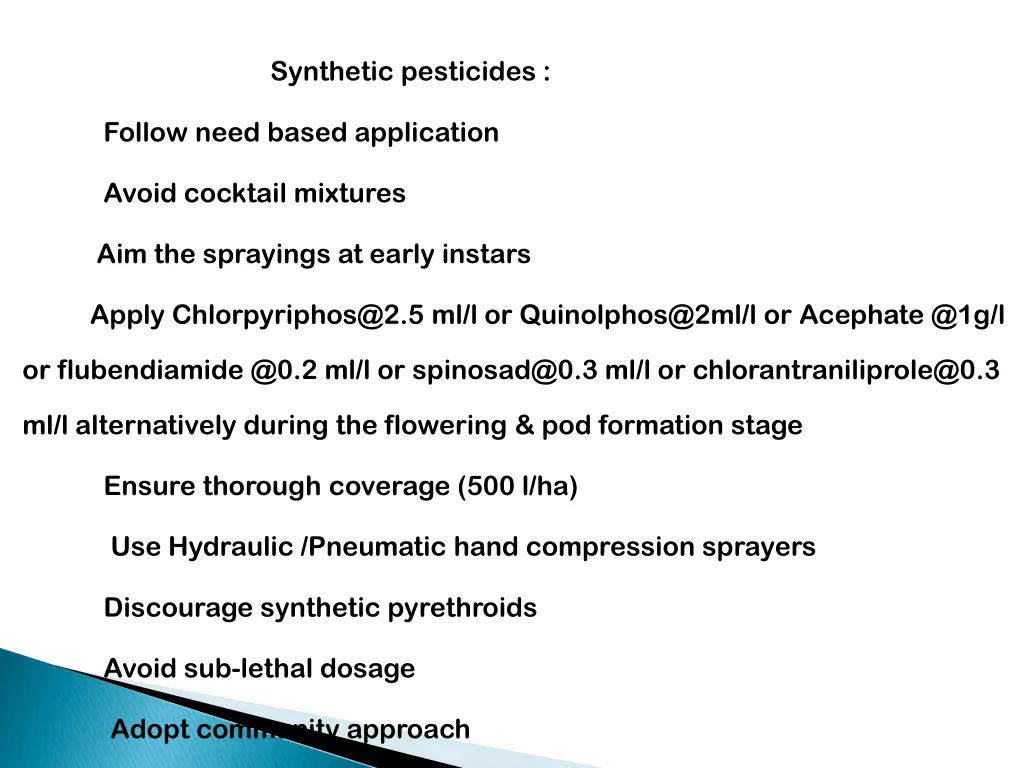 synthetic pesticides