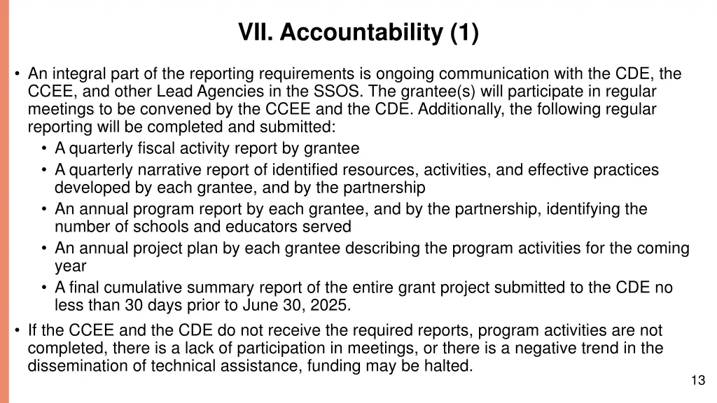vii accountability 1