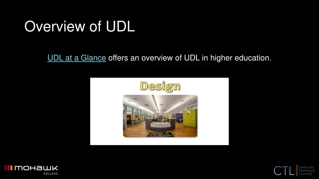 overview of udl 1