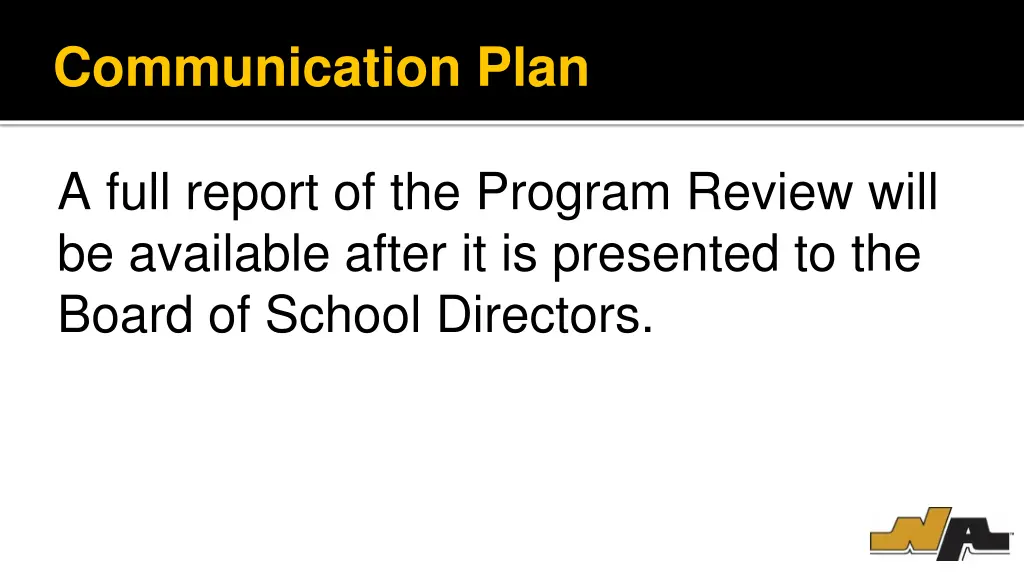 communication plan 3