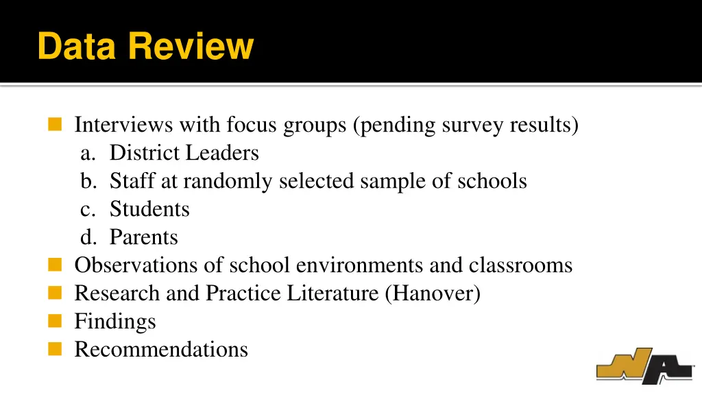 data review 3