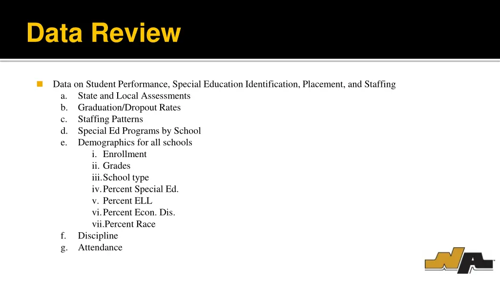 data review