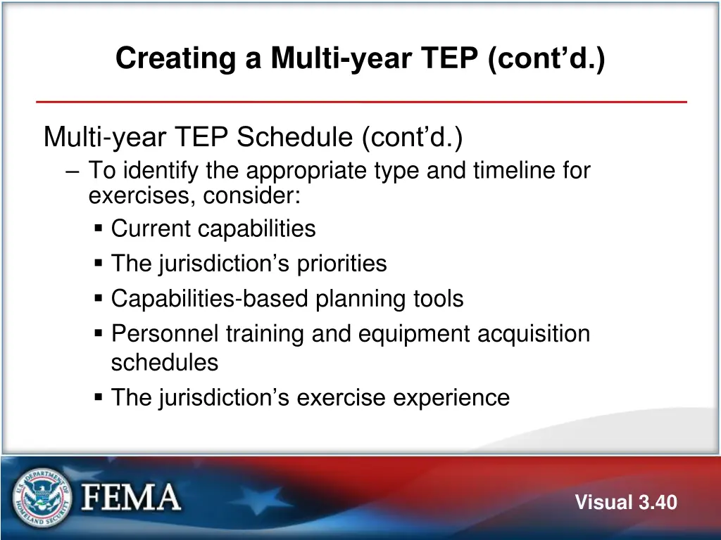 creating a multi year tep cont d 6