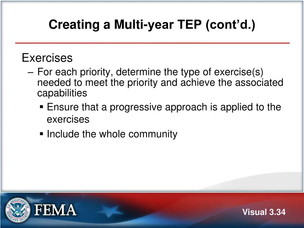 creating a multi year tep cont d