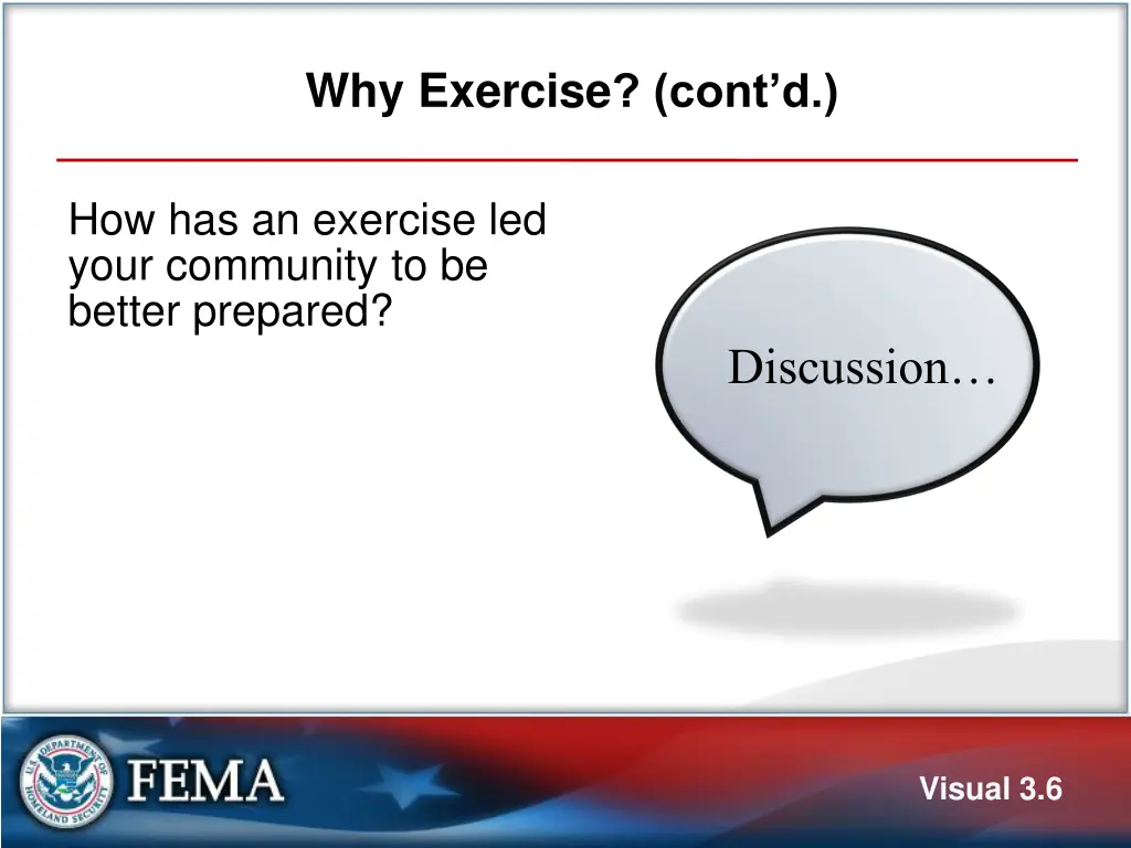 why exercise cont d 1