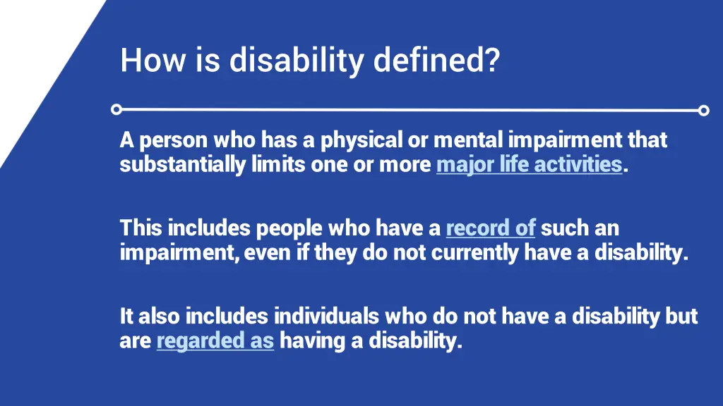how is disability defined