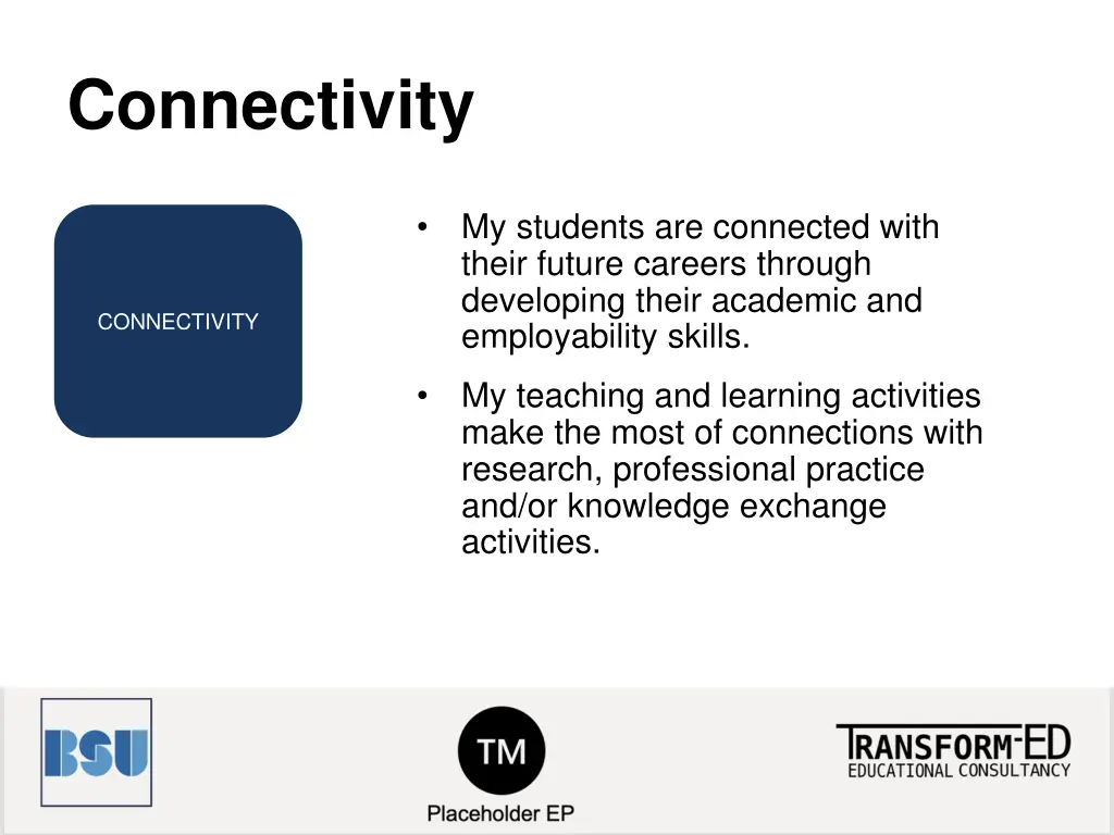 connectivity