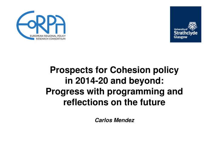 prospects for cohesion policy in 2014