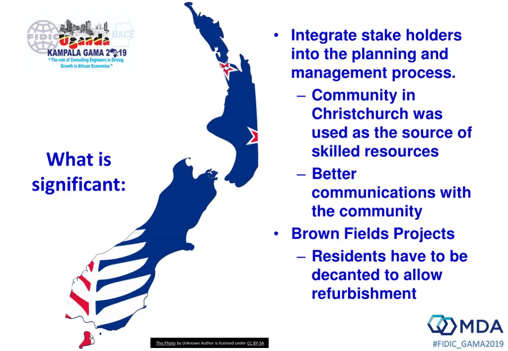 integrate stake holders into the planning