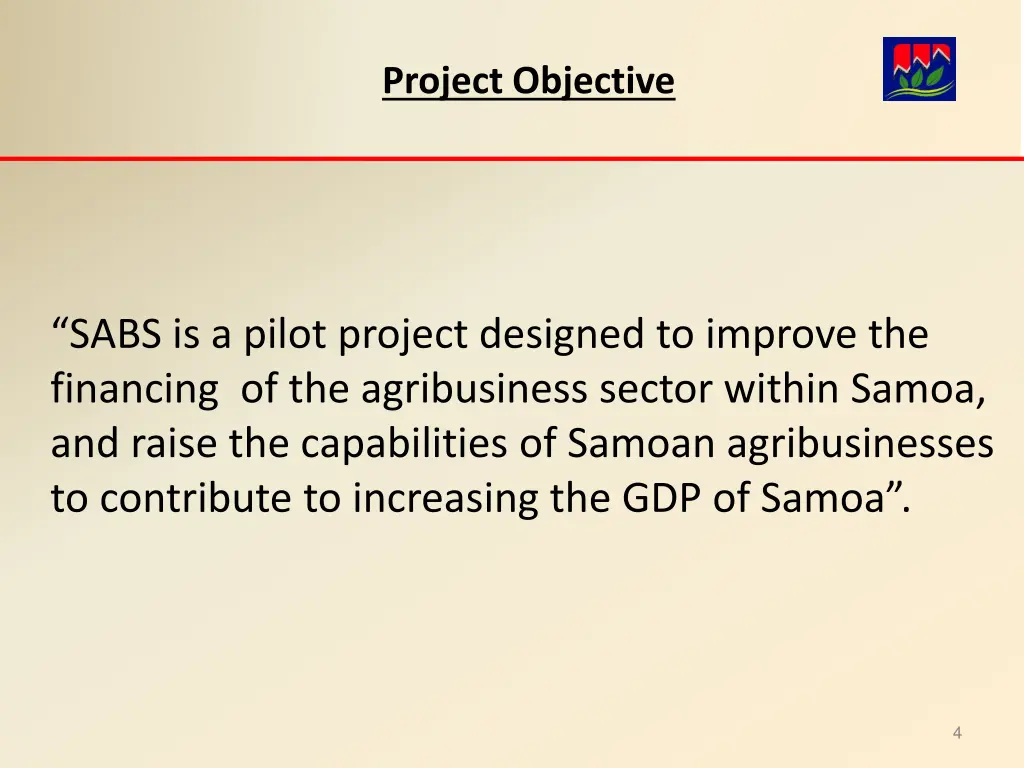 project objective