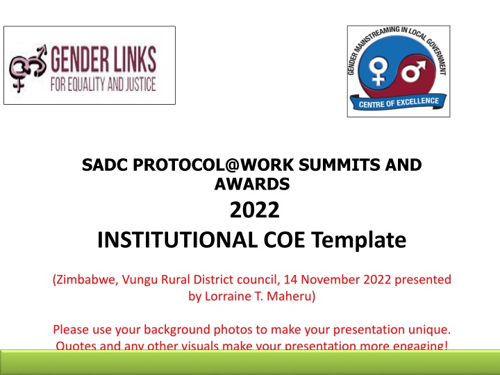 sadc protocol@work summits and awards 2022
