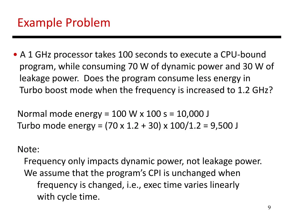example problem 1