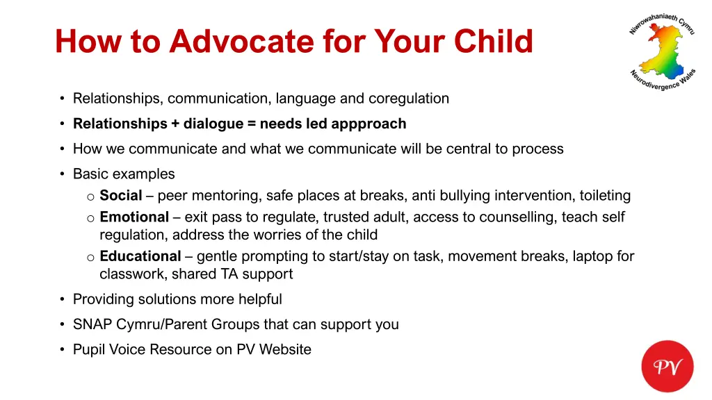 how to advocate for your child