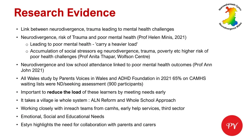 research evidence