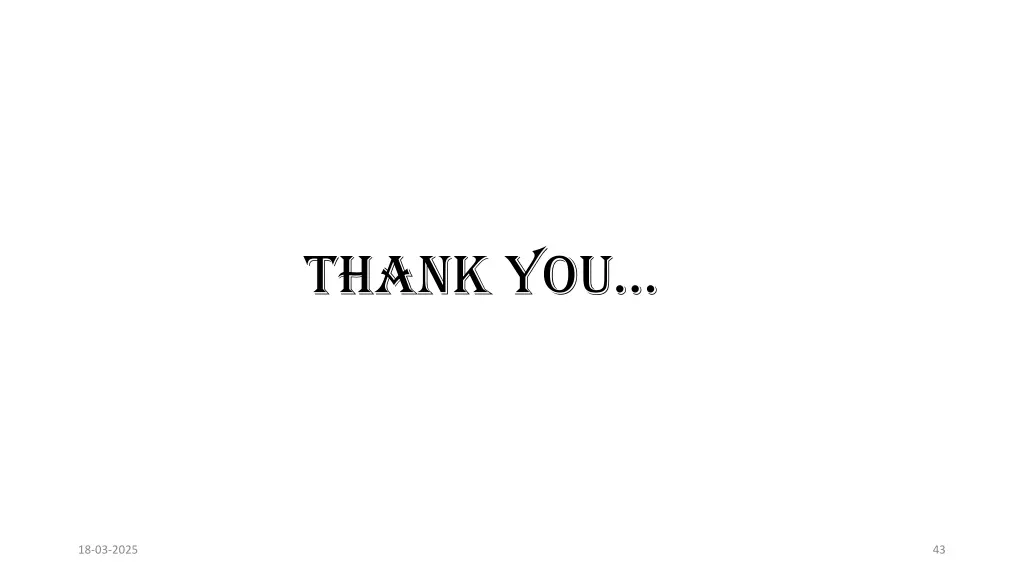 thank you