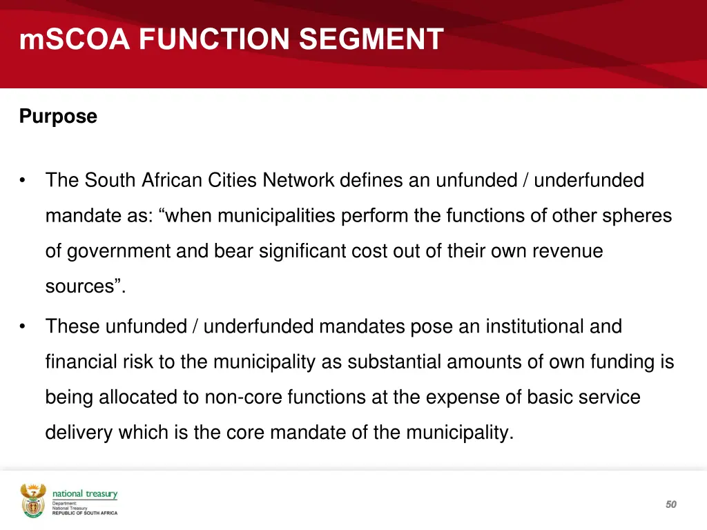 mscoa function segment 1