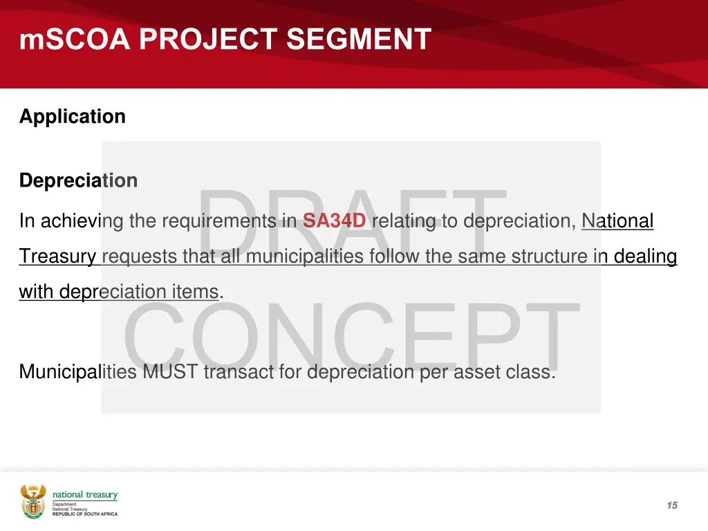 mscoa project segment 12