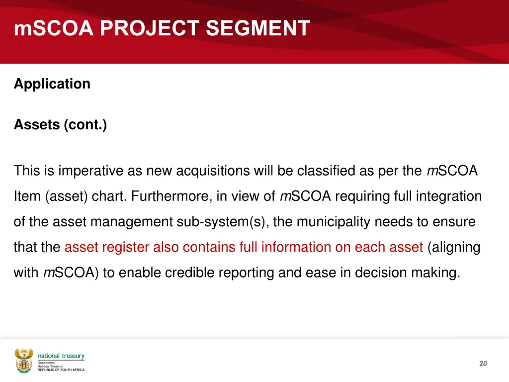 mscoa project segment 17