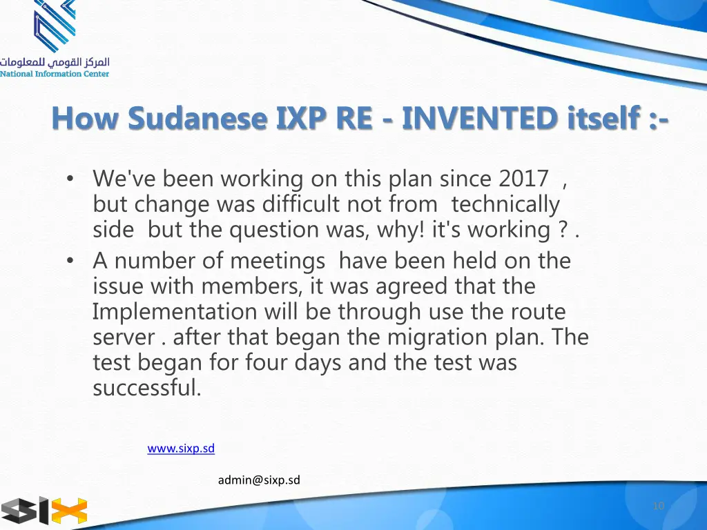 how sudanese ixp re invented itself