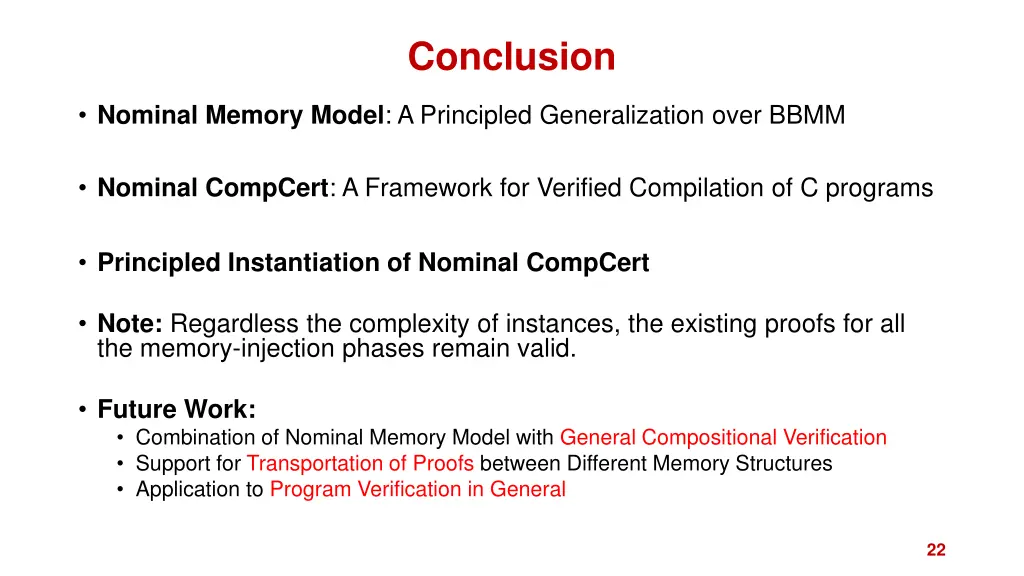 conclusion