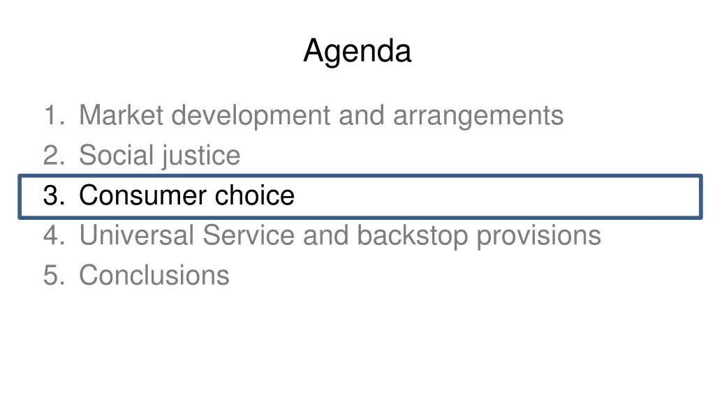 agenda 3