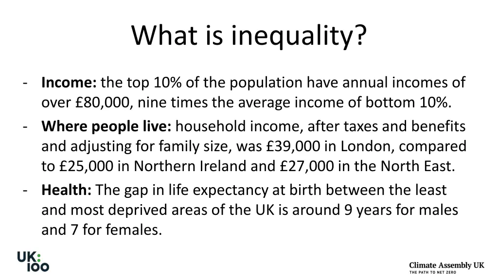 what is inequality