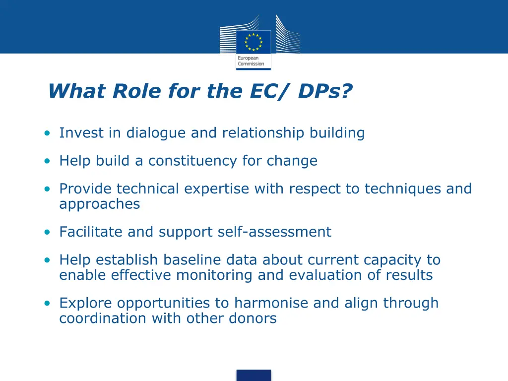 what role for the ec dps