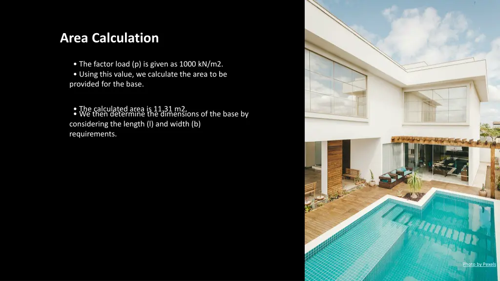 area calculation