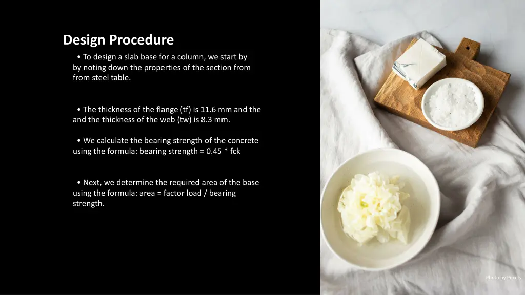 design procedure