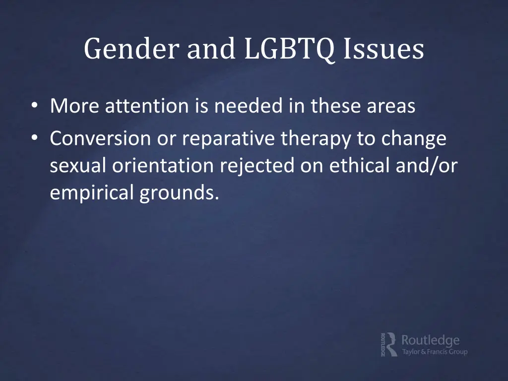 gender and lgbtq issues