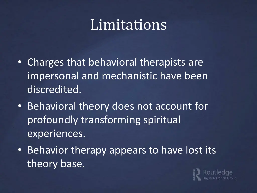 limitations