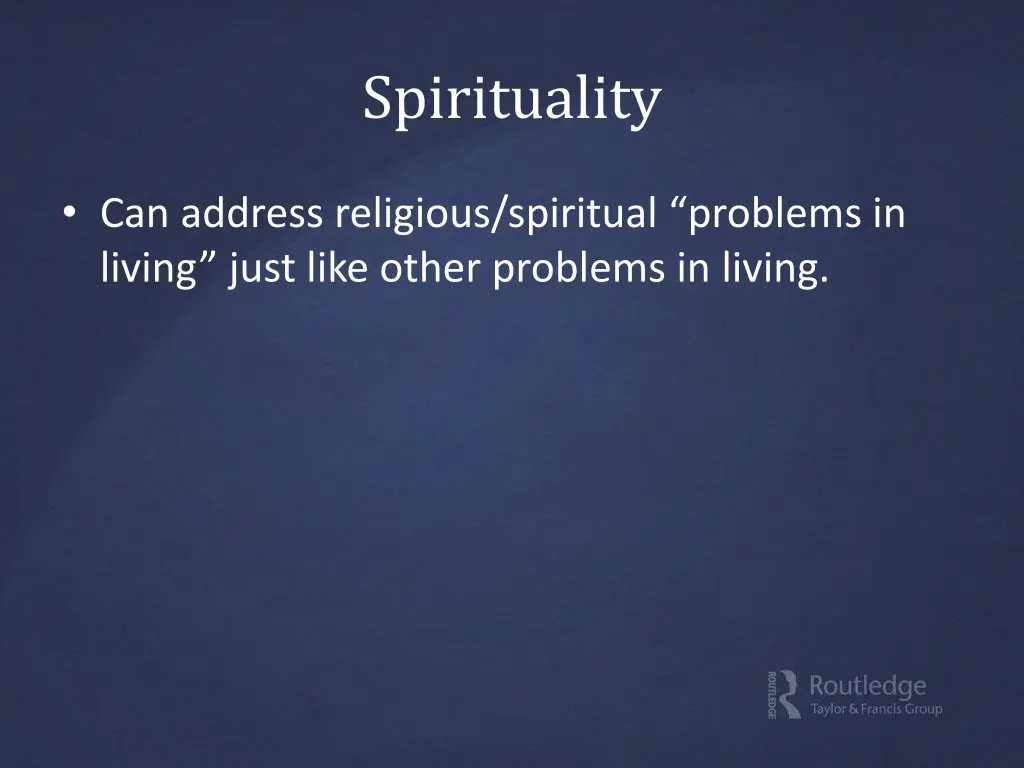 spirituality