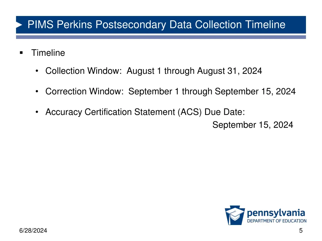 pims perkins postsecondary data collection