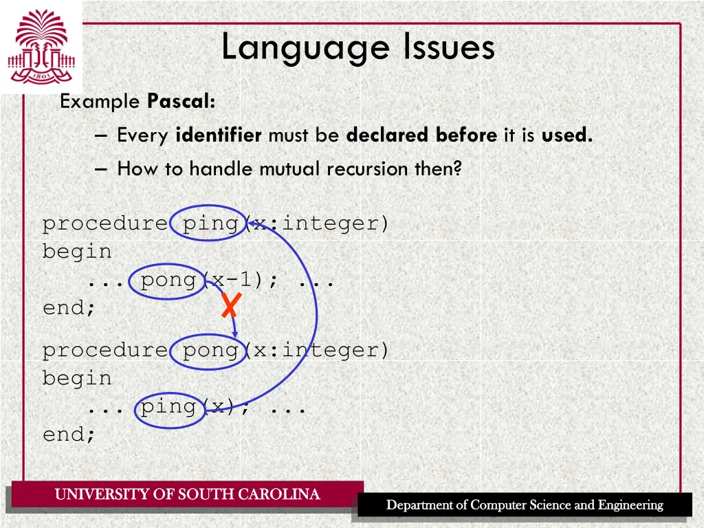 language issues 1