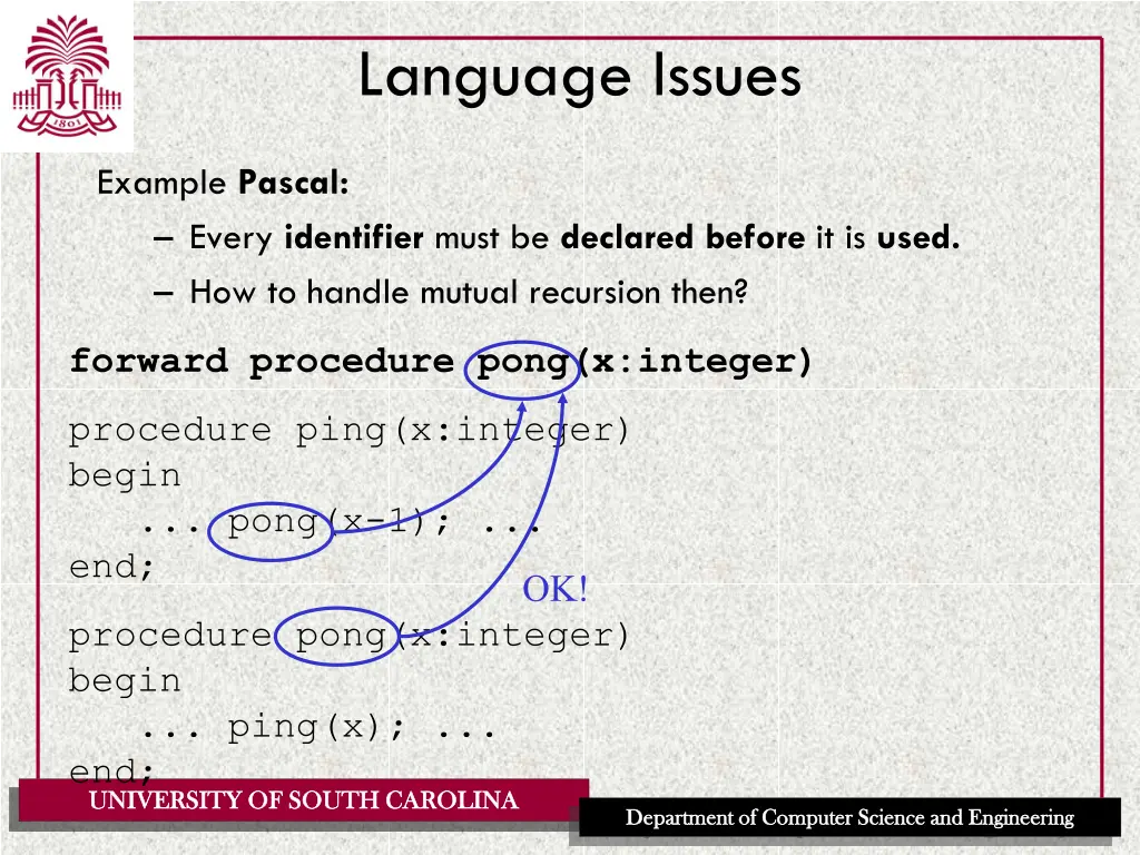 language issues 2
