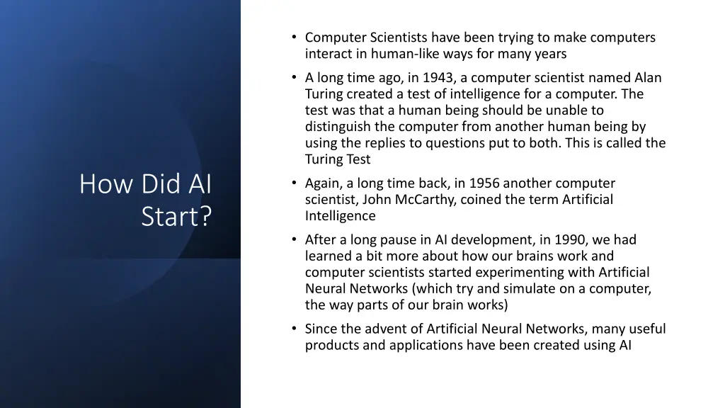 computer scientists have been trying to make