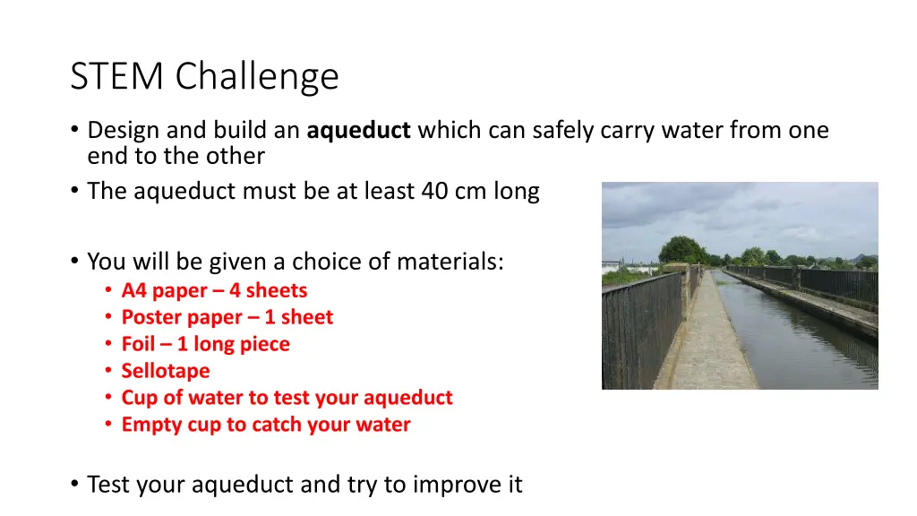stem challenge 1