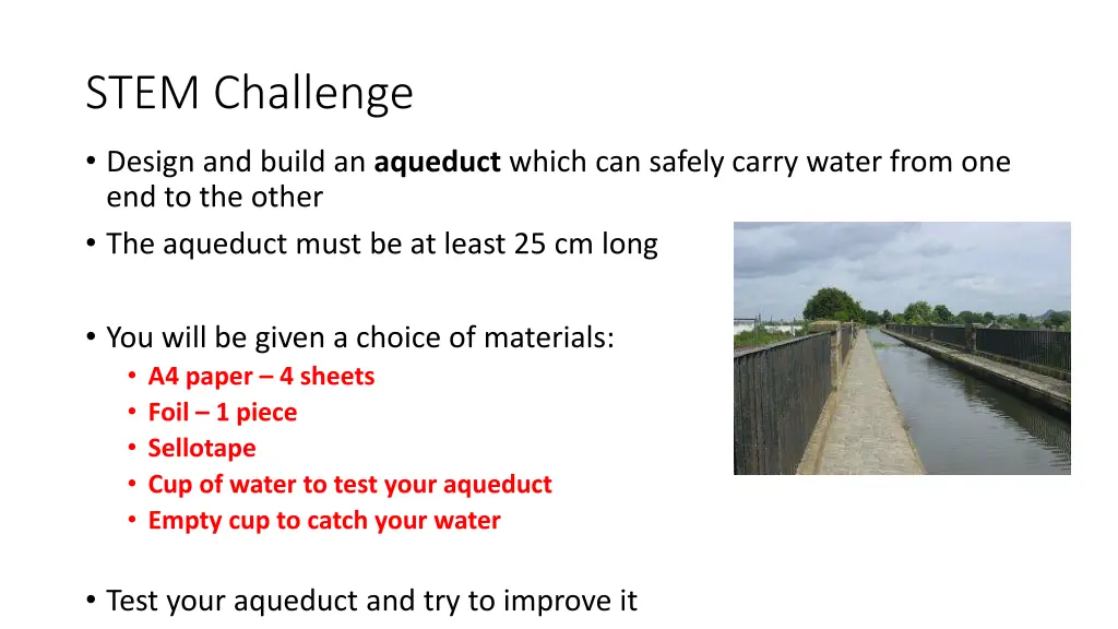 stem challenge