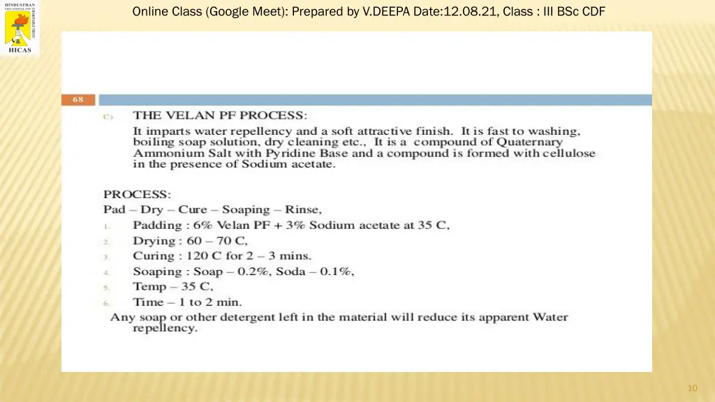 online class google meet prepared by v deepa date 9