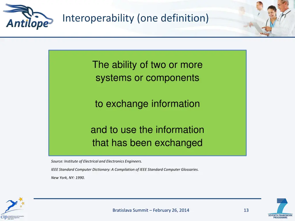 interoperability one definition