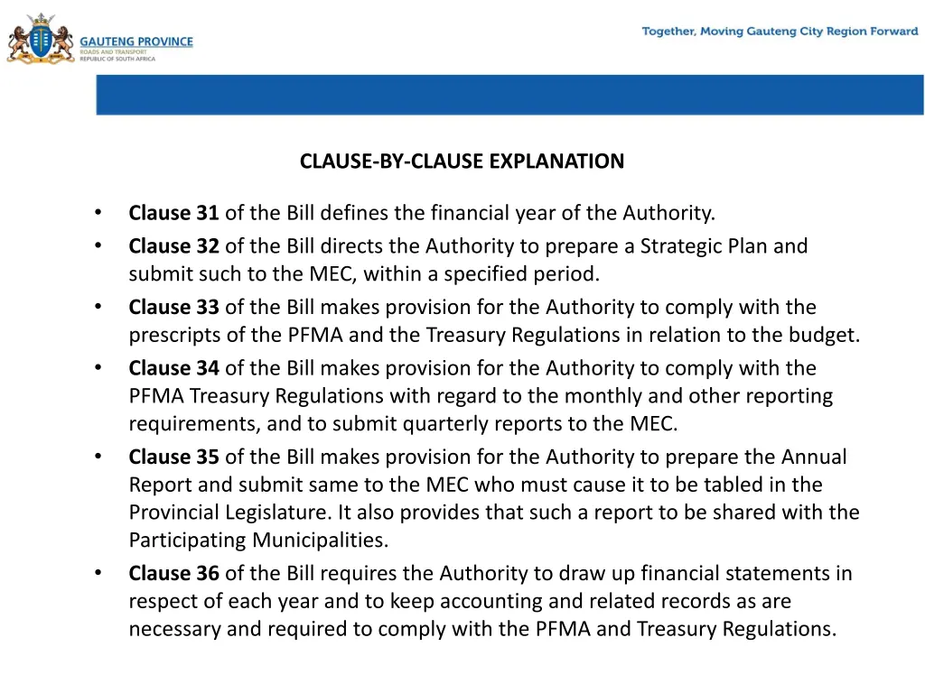 clause by clause explanation 8