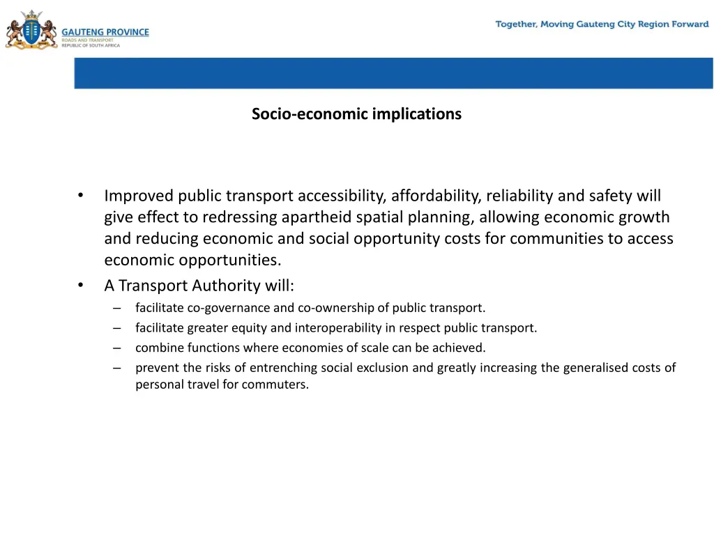 socio economic implications