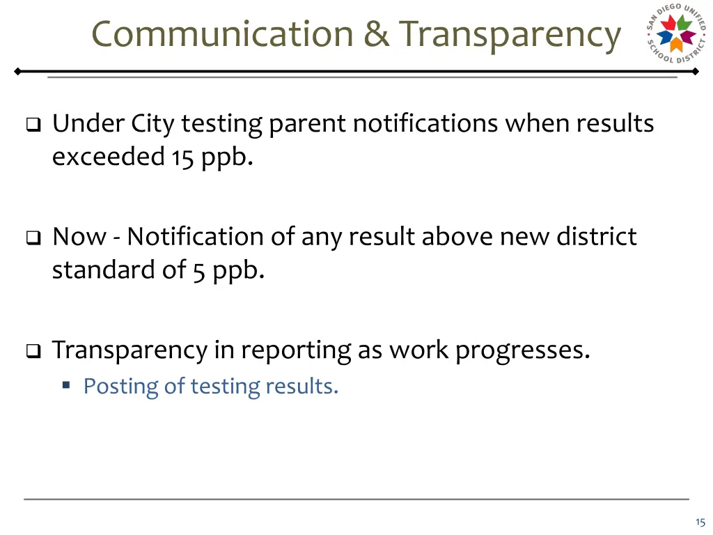 communication transparency