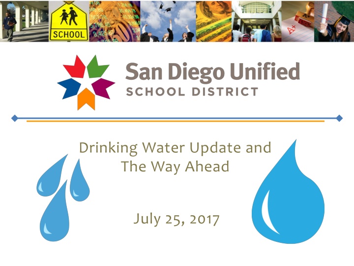 drinking water update and the way ahead