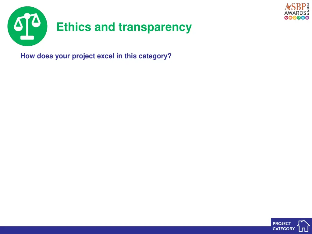 ethics and transparency