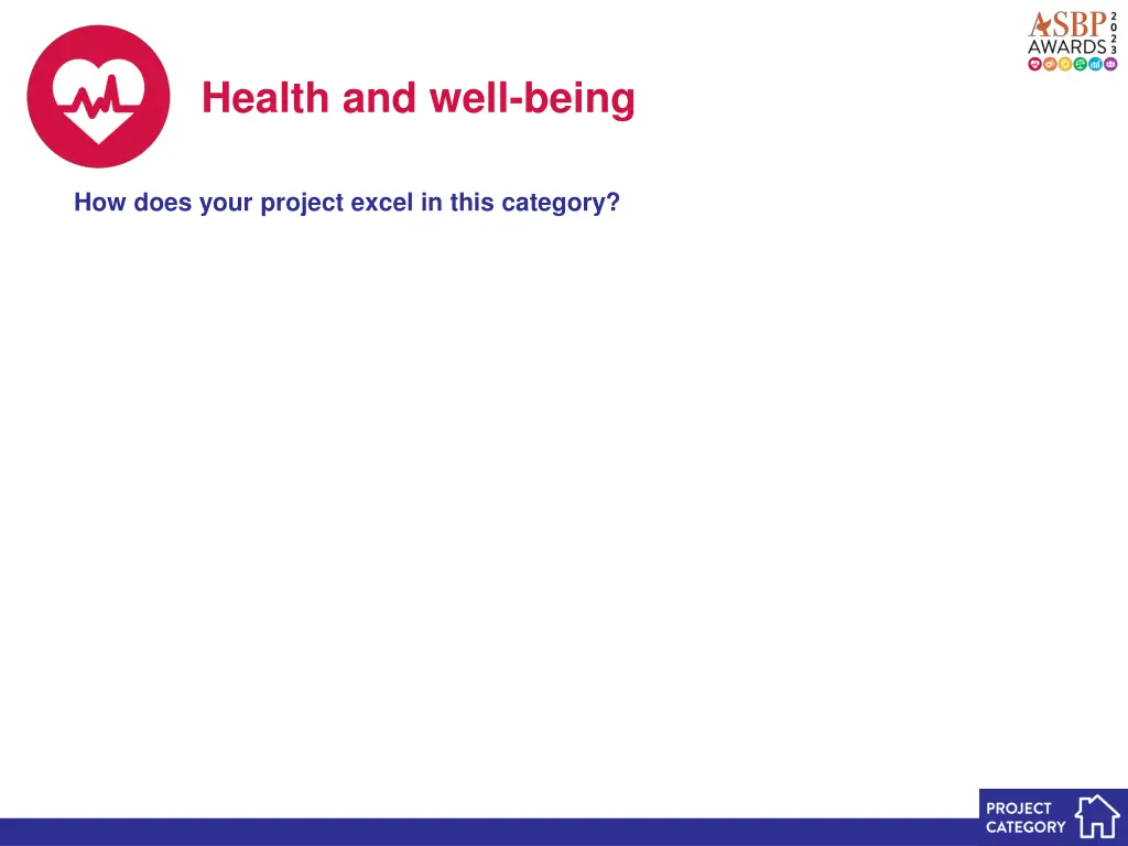 health and well being