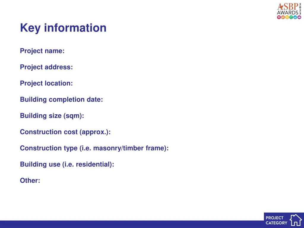 key information